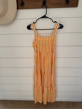 The Drop Striped Maxi Dress